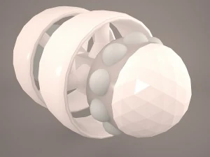 scifi fighter 3D Model