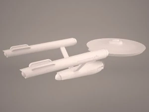 स्टार ट्रेक उद्यम 3D मॉडल