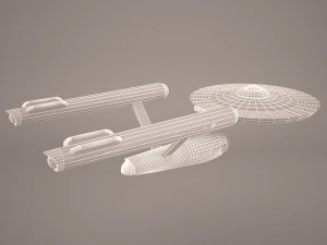star trek enterprise 3D Model