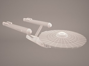 star trek enterprise Modelo 3D
