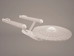 star trek enterprise 3D Model