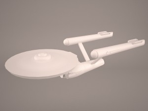 star trek enterprise Modelo 3D