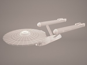star trek enterprise Modelo 3D