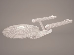 star trek enterprise 3D Model