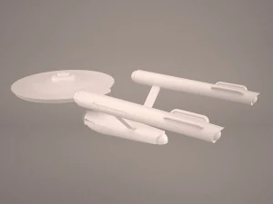 star trek enterprise 3D Model
