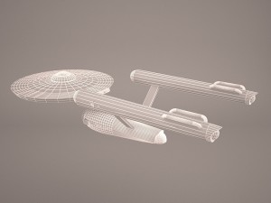 star trek enterprise Modelo 3D