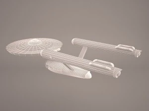 star trek enterprise 3D Model