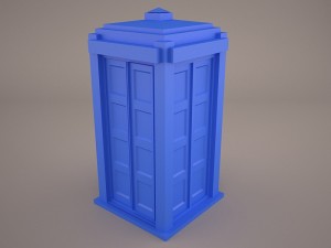 tardis 3D मॉडल