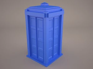 tardis Modelo 3D