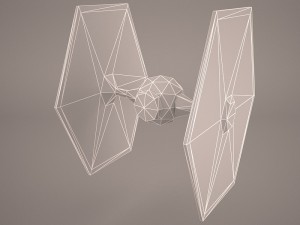 tie droid star wars 3D Модель