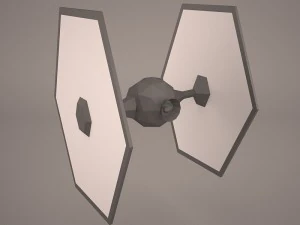 tie droid star wars 3D Model