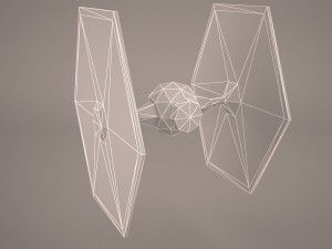 tie droid star wars 3D Модель