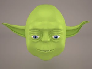 Yoda Star Wars 3D Modell
