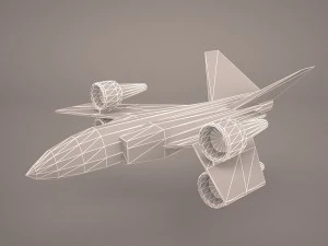 ज़ेड-विंग स्टारफाइटर और आर2डी2 स्टार वार्स 3D मॉडल