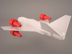 ज़ेड-विंग स्टारफाइटर और आर2डी2 स्टार वार्स 3D मॉडल