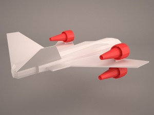 z-wing starfighter and r2d2 star wars Modello 3D