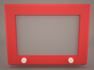 etch a sketch 3D Model