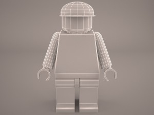 lego man 3D Model