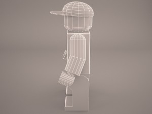 lego man 3D Model