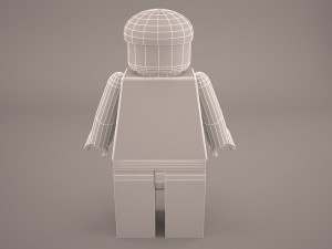 lego man 3D Model