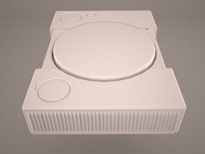 play station 3D Model
