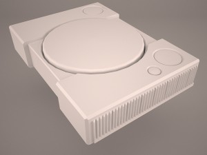 play station 3D Model