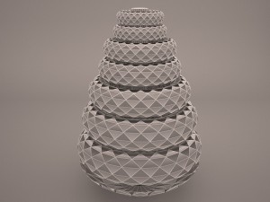 ring tower 3D 모델