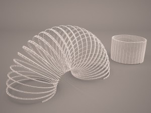 toy spring 3D 模型
