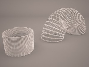 toy spring 3D 模型