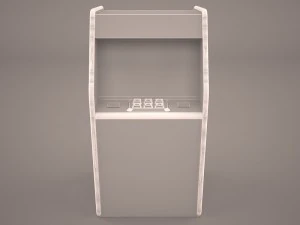 Arcade-Spielautomat 3D Modell