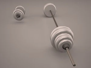 barbells 3D Model