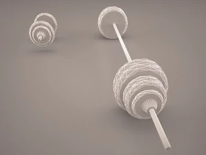 barbells 3D Model