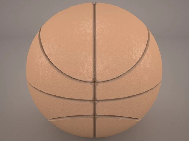 basketball spalding 3D Model .c4d .max .obj .3ds .fbx .stl .blend 