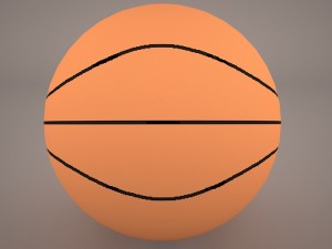 basketball spalding 3D Model