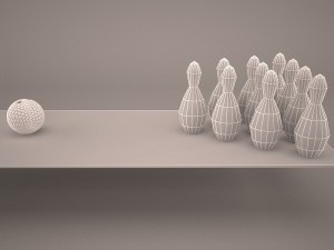 bowling Modèle 3D