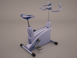 exercise bike 3D मॉडल