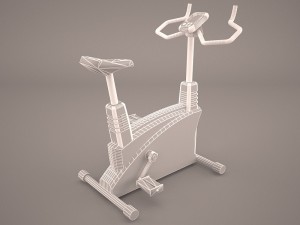 exercise bike 3D Model