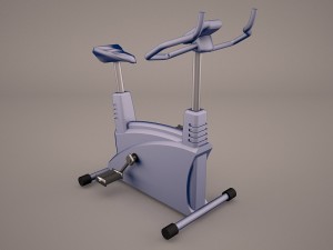 exercise bike 3D Model