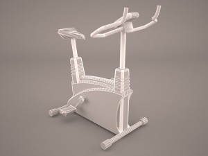 exercise bike 3D Model