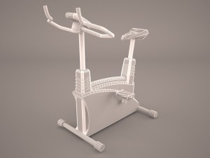exercise bike 3D Model