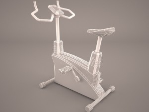 exercise bike 3D Model
