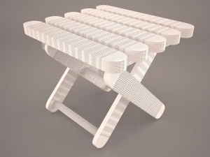 fishing chair 3D Model