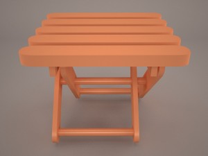 fishing chair 3D Model