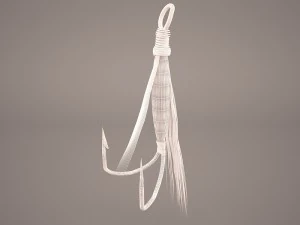 fly fishing lure 3D Model