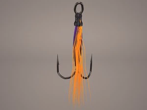 fly fishing lure 3D Model