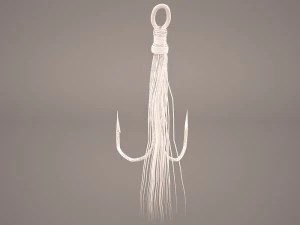 fly fishing lure 3D Model