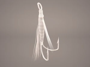 fly fishing lure 3D Model