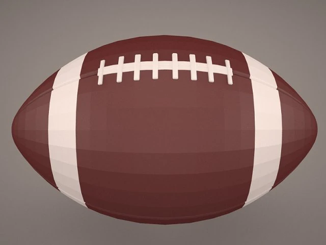 football wilson 3D Model .c4d .max .obj .3ds .fbx .stl .blend