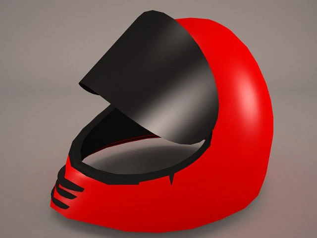 helmet f1 generic 3D Model .c4d .max .obj .3ds .fbx .stl .blend 