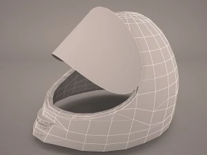 helmet f1 generic 3D Model